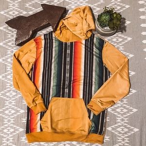 Aztec light Hoodie Sweatshirt